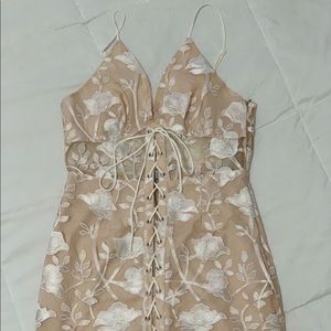 Tobi Nude Dress